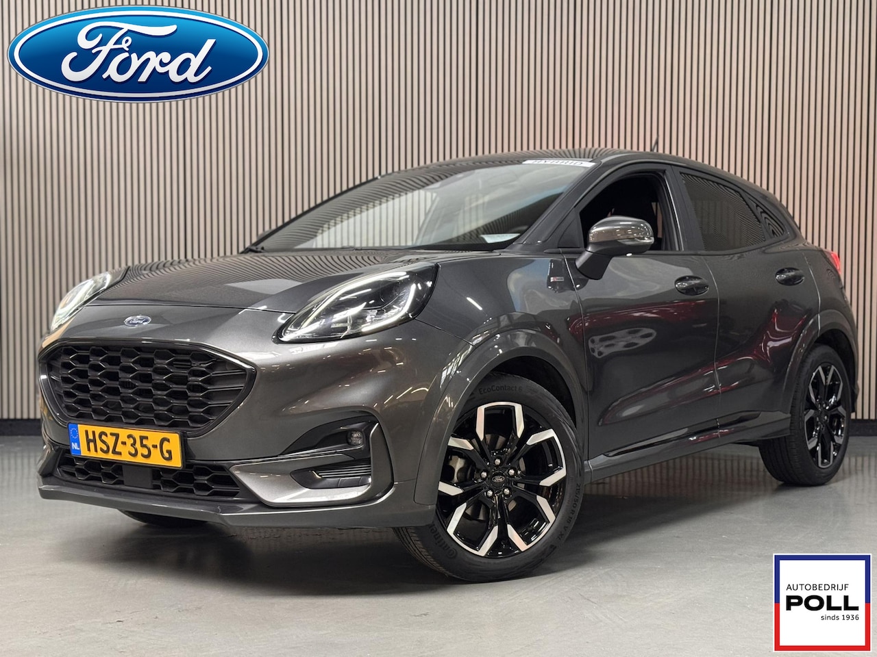 Ford Puma - 1.0 EcoBoost Hybrid ST-Line Navi Winter pack Privacy Glass 18" LM Velgen - AutoWereld.nl