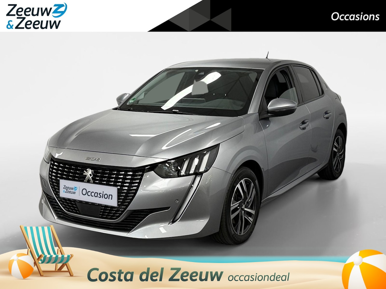 Peugeot 208 - 1.2 PureTech Allure NAVI AIRCO CAMERA PARKEERSENSOREN CRUISE CONTROLE APPLE CARPLAY ANDROI - AutoWereld.nl