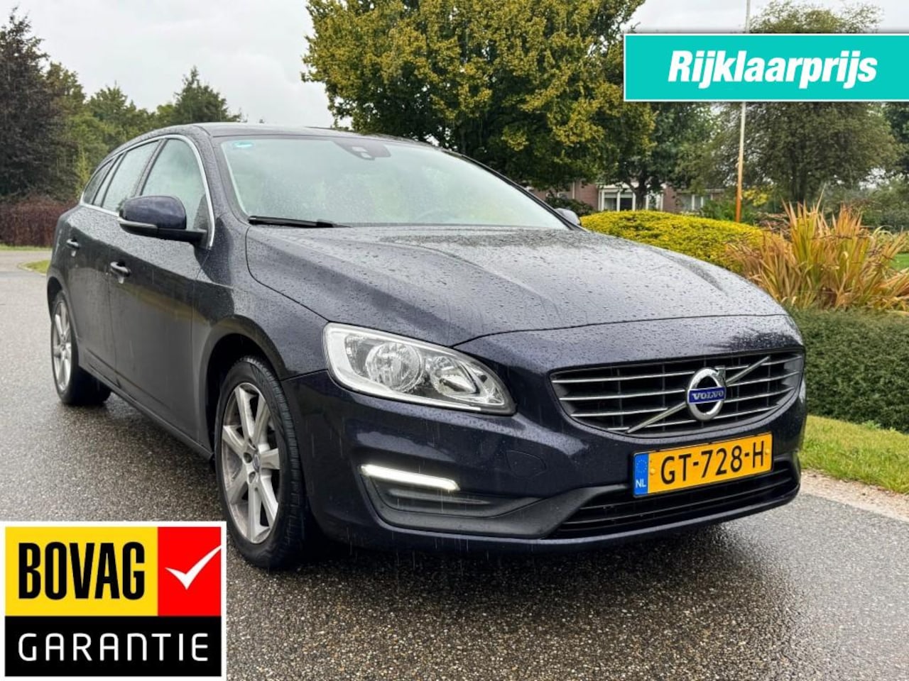 Volvo V60 - 1.5 T3 152pk Automaat Momentum ECC/Cruise/Navi/Trekhaak - AutoWereld.nl