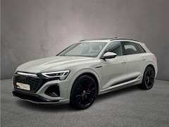 Audi Q8 e-tron - 55 quattro S Edition 115 kWh | Pano | ACC | Trekhaak | Memory | Camera | Krijt-Grijs | Sma