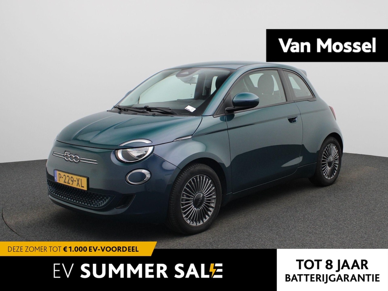 Fiat 500e - Icon 42 kWh | LICHTMETALEN VELGEN | CRUISE CONTROL | NAVIGATIE | - AutoWereld.nl