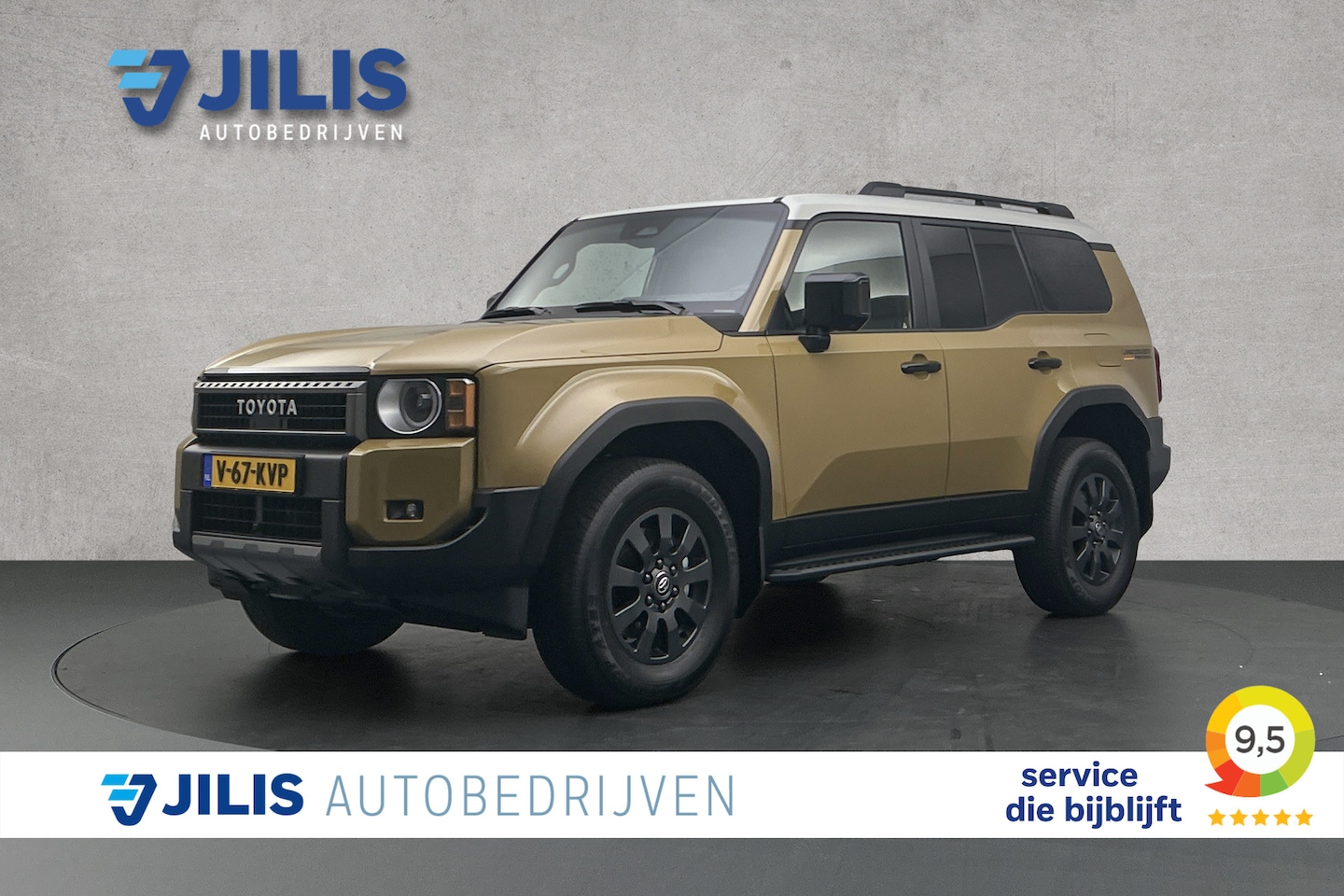 Toyota Land Cruiser - 2.8 D-4D Standard Roof Window Van First Edition | Leder | Panoramadak - AutoWereld.nl
