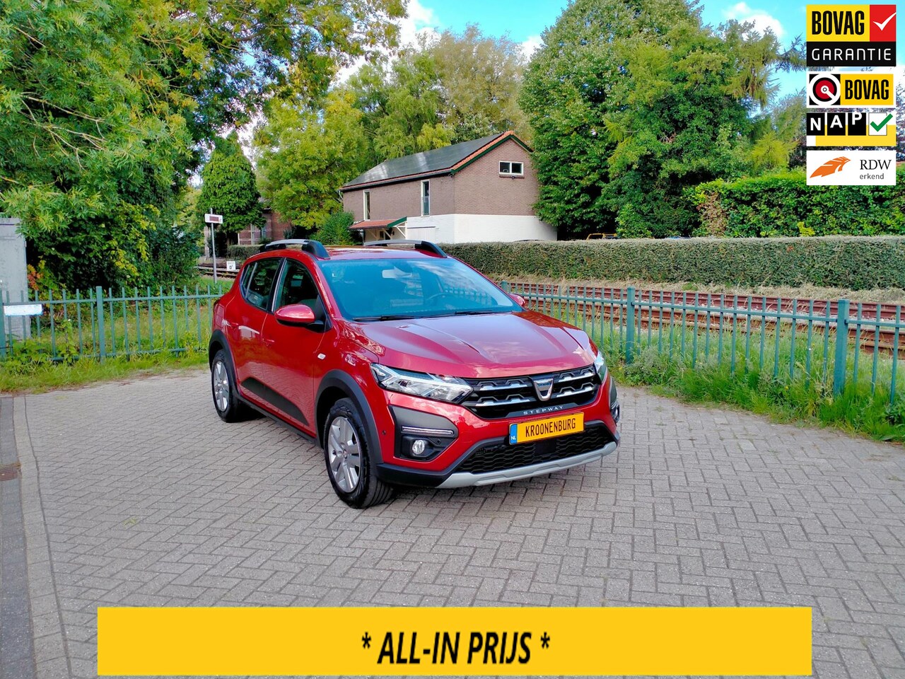Dacia Sandero - 1.0 TCe 90 Comfort navi airco lage km! Trekhaak ALLINPRIJS - AutoWereld.nl