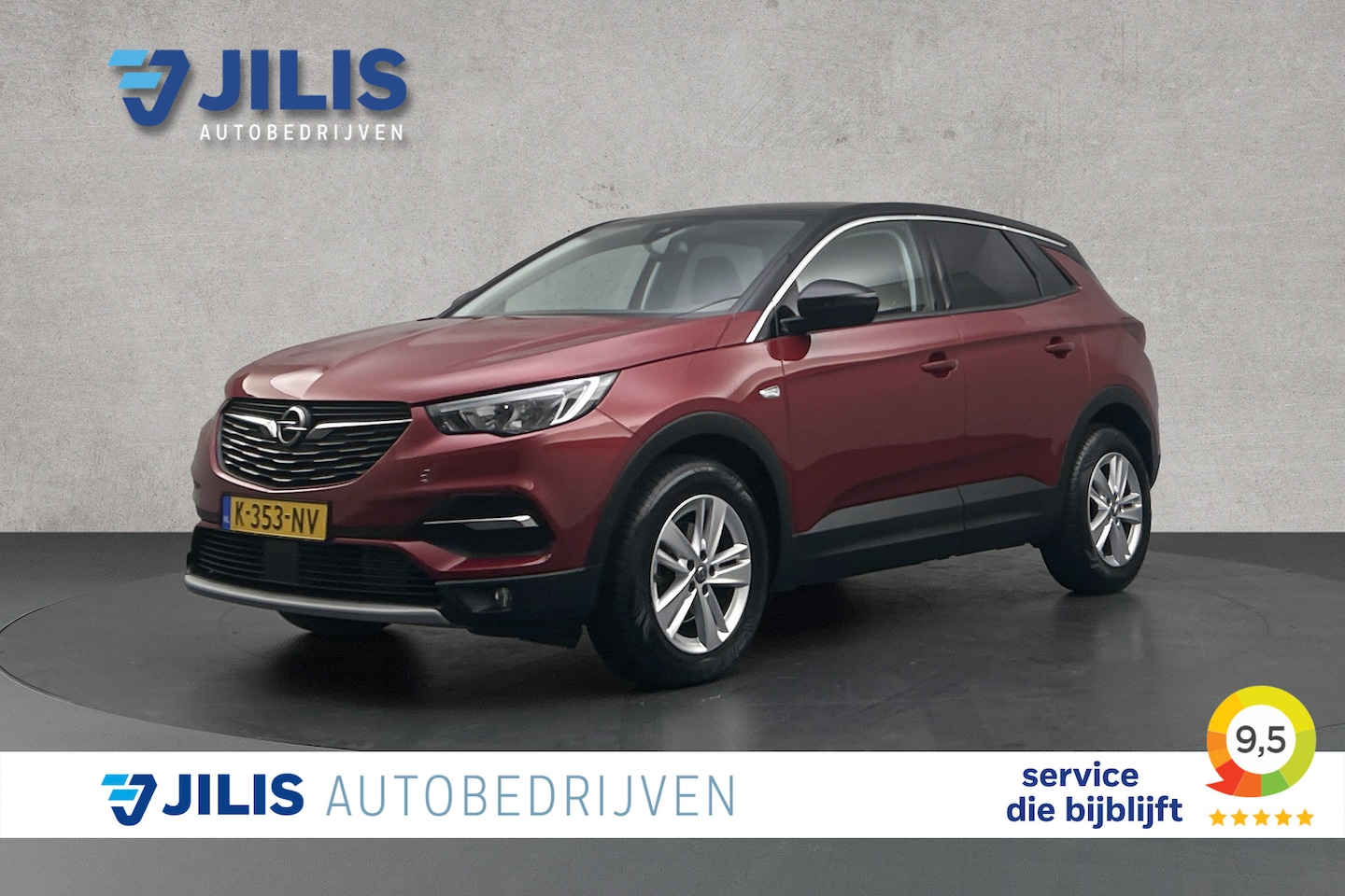 Opel Grandland X - 1.2 Turbo Elegance | Camera | Cruise control | LED | Apple Carplay | Cruise control - AutoWereld.nl
