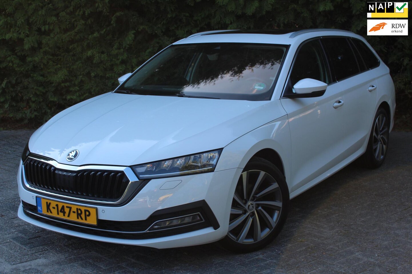 Skoda Octavia Combi - 1.0 e-TSI Business Edition Plus 110pk | Panoramadak | Navigatie | Cruise Control | Elektri - AutoWereld.nl