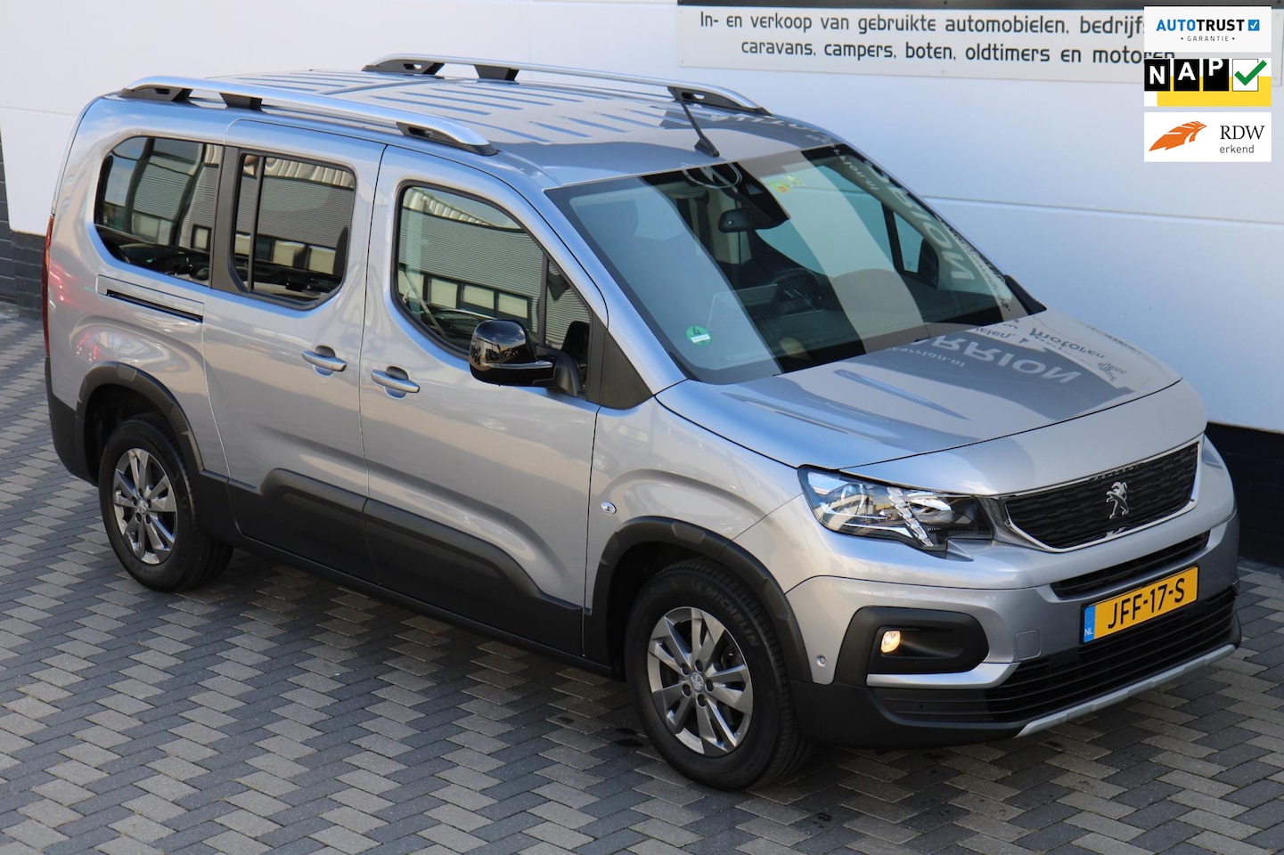 Peugeot Rifter Long - 1.2 130PK Automaat Camera Carplay BTW !! - AutoWereld.nl