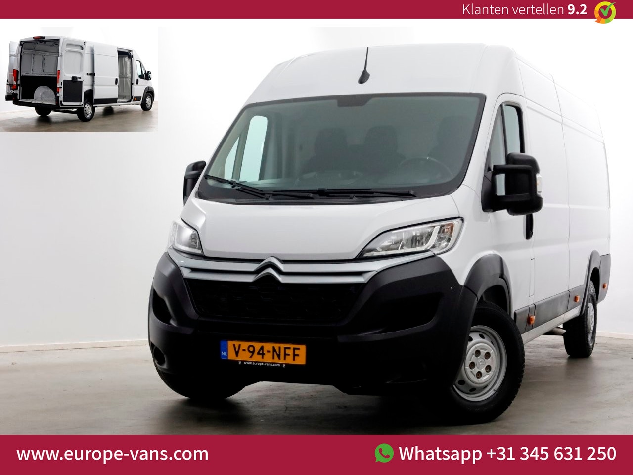 Citroën Jumper - 2.2 BlueHDi 165pk L4H2 Airco/Navi/Camera 06-2024 - AutoWereld.nl