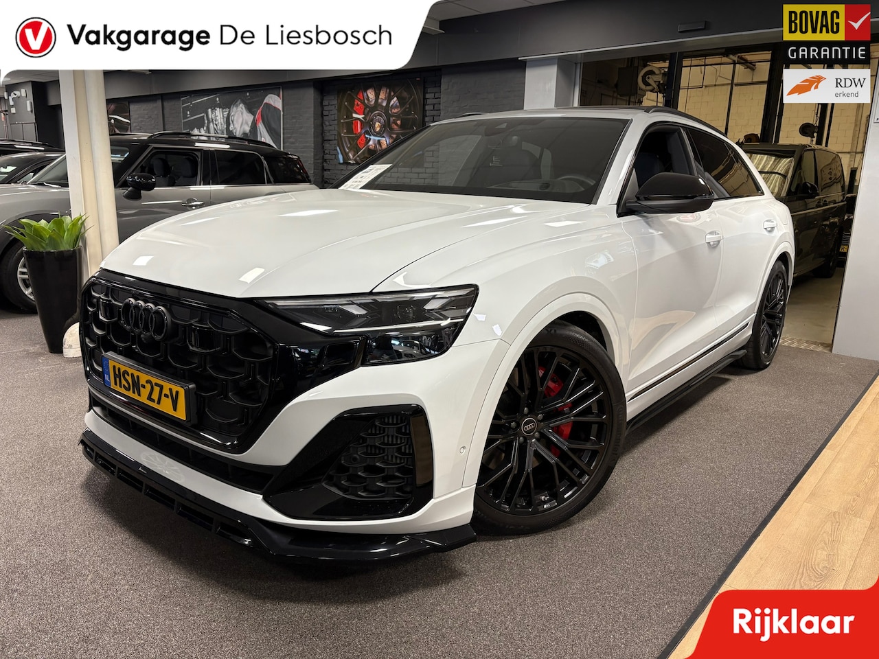Audi Q8 - 60 TFSI e quattro Pro Line S Competition 489pk | Panoramadak | luchtvering | head-up | 360 - AutoWereld.nl
