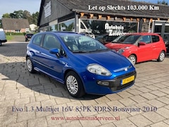 Fiat Punto Evo - 1.3 Multijet 16V 85PK 3DRS 103.000 Km