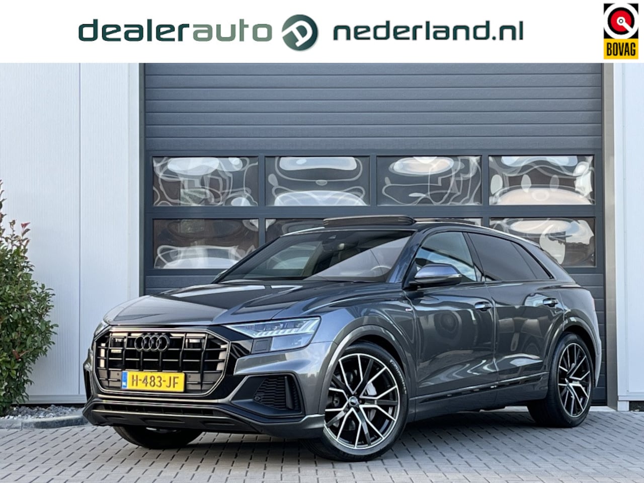 Audi Q8 - 50 TDI quattro 2x S-line | Matrix LED | Head-up | Luchtvering | - AutoWereld.nl