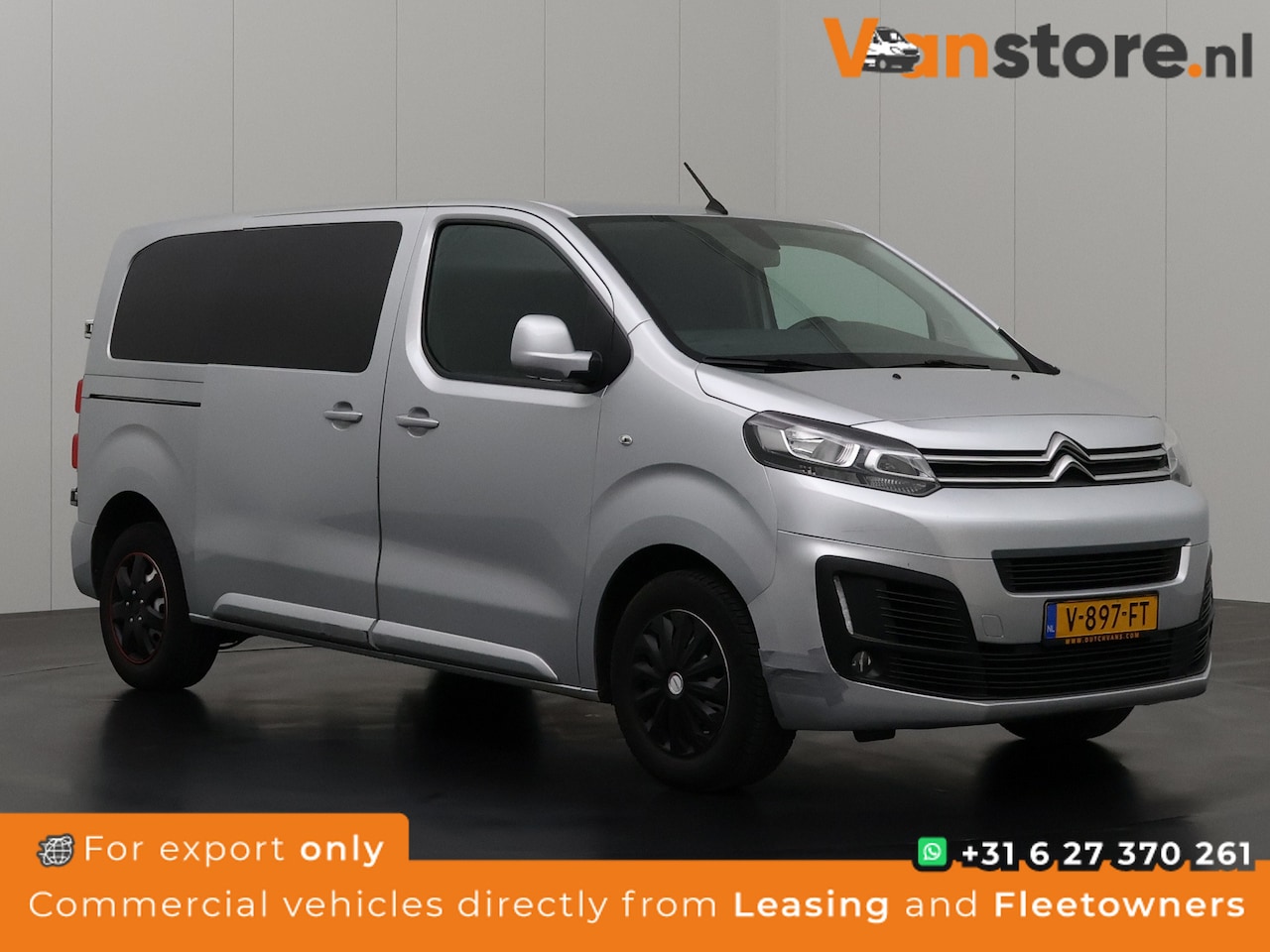 Citroën Jumpy - 2.0 BlueHDI 120PK Club M S&S | Navigatie | Airco | Cruise | Trekhaak - AutoWereld.nl