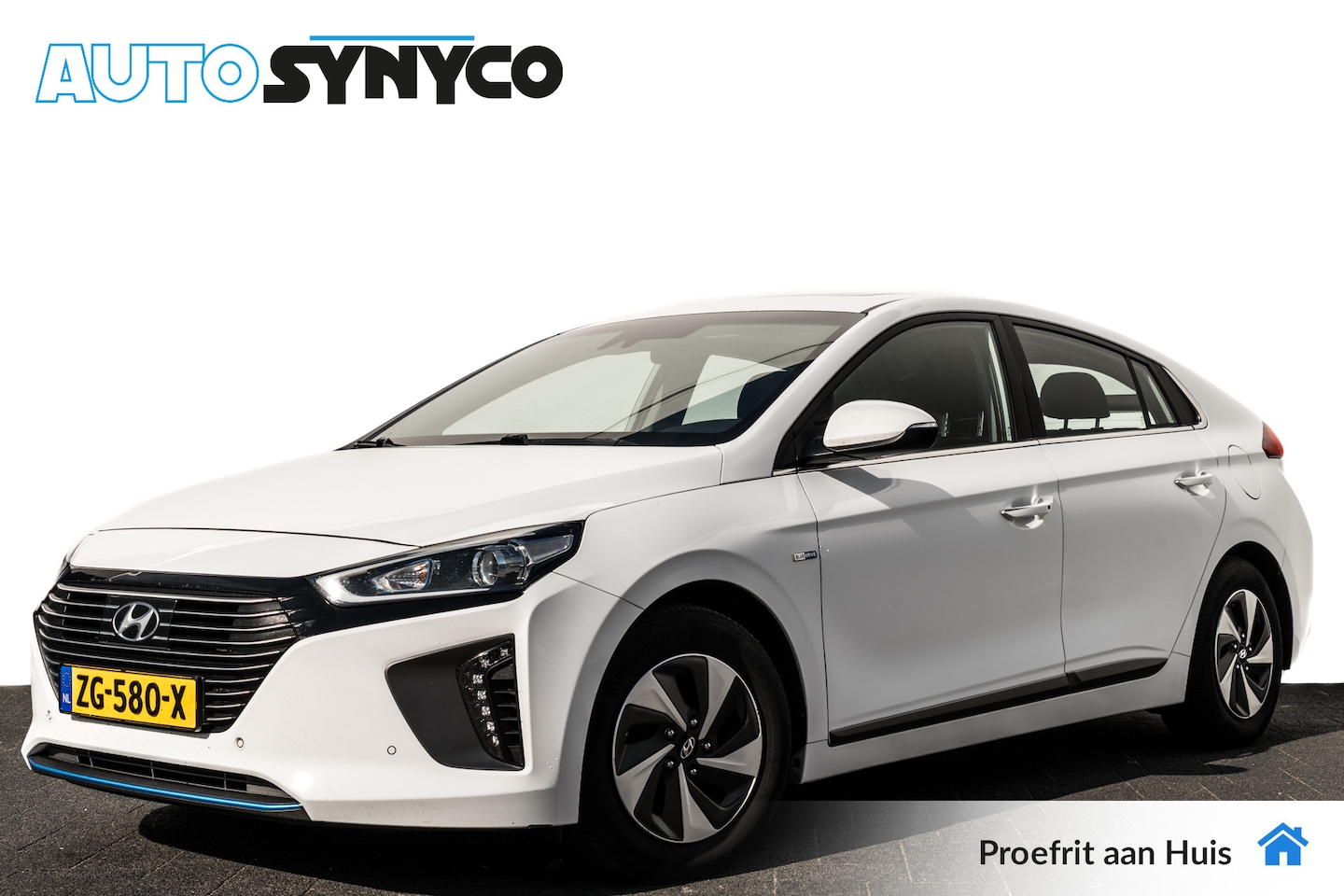 Hyundai IONIQ - 1.6 GDi Blue Drive Premium | Leder | Schuifdak | Carplay | Stoelventilatie | Memory | Infi - AutoWereld.nl