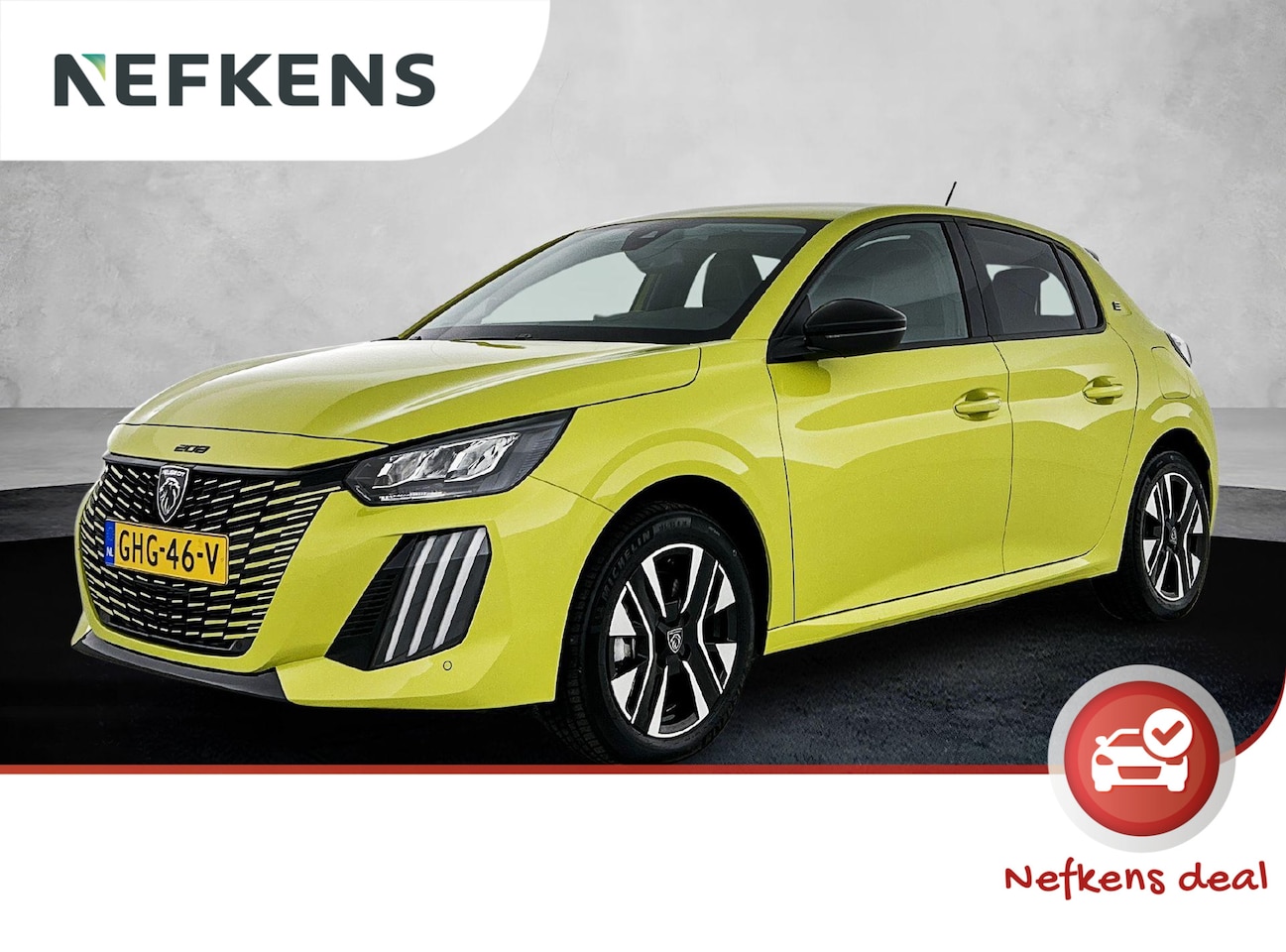 Peugeot e-208 - EV Allure 50 kWh 136pk Automaat | 3-Fase | Climate Control | Navigatie | Cruise Control | - AutoWereld.nl
