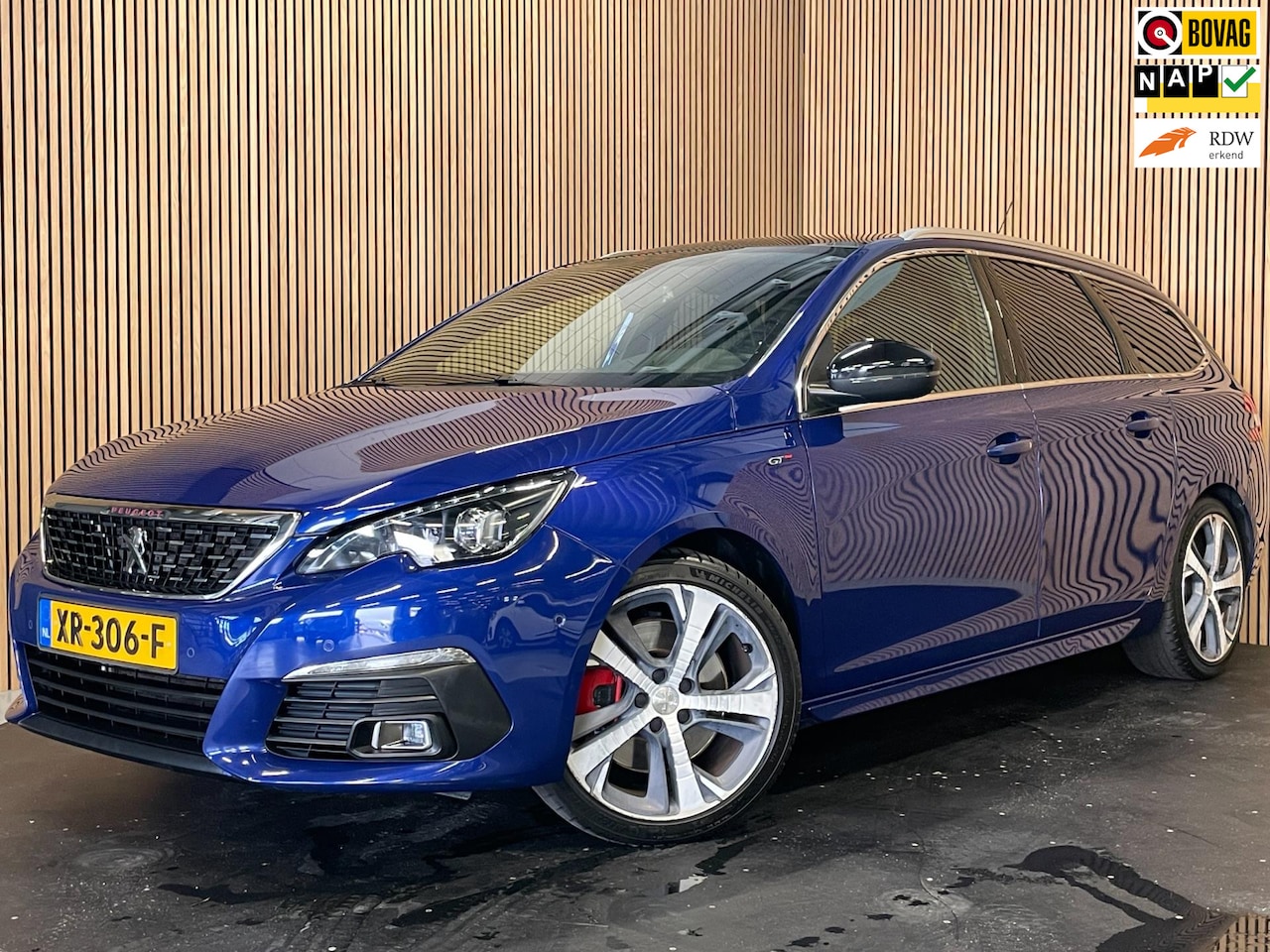 Peugeot 308 SW - 1.6 GT-LINE|205PK|FULL OPTION|PANO|MASSAGE|CARPLAY|CAMERA|CRUISE, CLIMATE CONTROL|NAVI|DEN - AutoWereld.nl