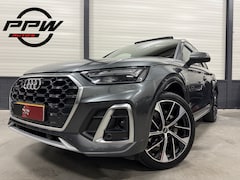 Audi Q5 - 50 TFSI e S-Line PANO/TREKHAAK/MASSAGE/ACC/KEYLESS/21"/CAMERA/CARPLAY/DONKERE HEMEL/STANDK