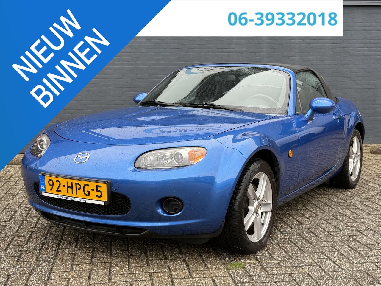 Mazda MX-5 - 1.8 Exclusive LEDER | AIRCO - AutoWereld.nl