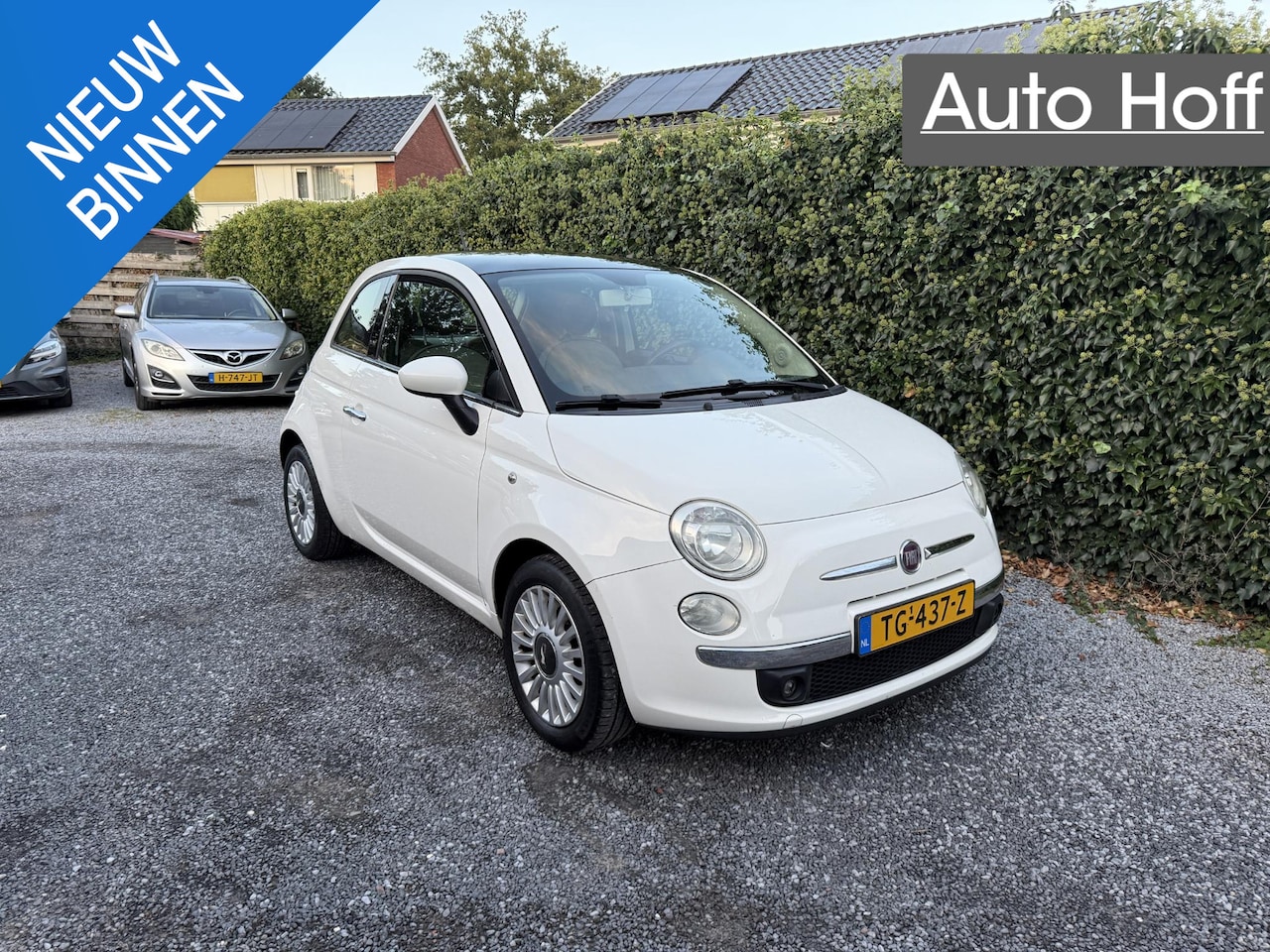 Fiat 500 - 1.2 Lounge | Panoramadak | Autom. Airco | Elekt. Ramen | LMV | Nieuwe APK - AutoWereld.nl