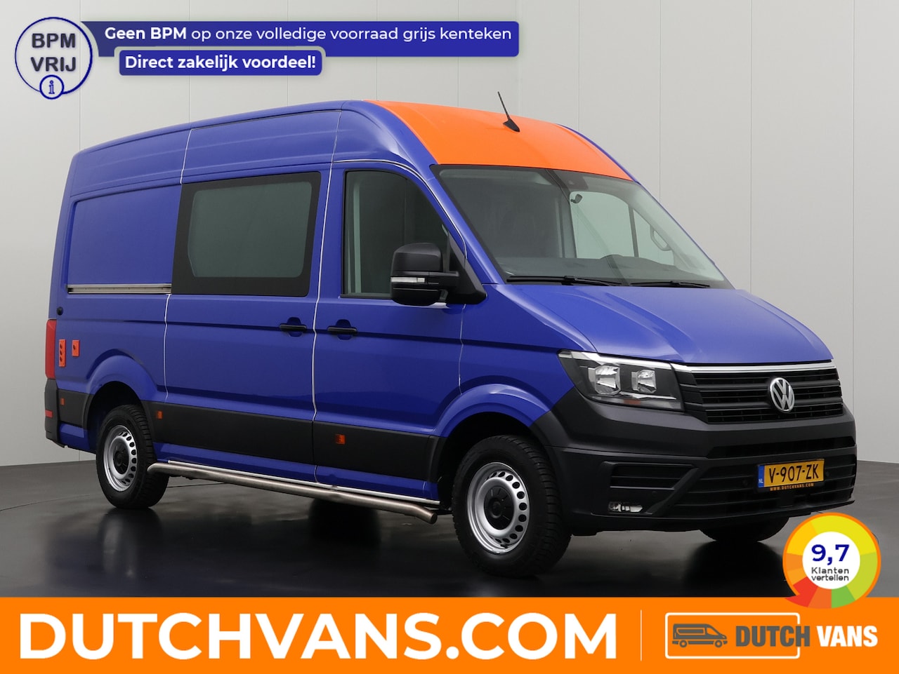 Volkswagen Crafter - 2.0TDI L3H3 | Laadklep | Laadlift | Airco | Camera | Betimmering - AutoWereld.nl