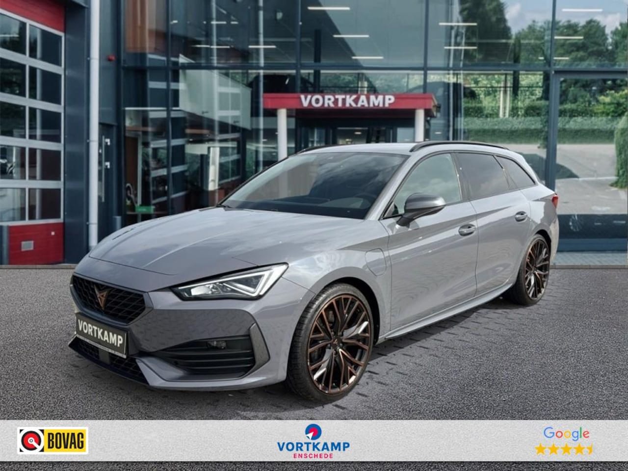 CUPRA Leon Sportstourer - 1.4 TSI DSG VZ E-HYBRID TREKHAAK/NAVI/ACC/PDC/STOEL-STUURVERW - AutoWereld.nl