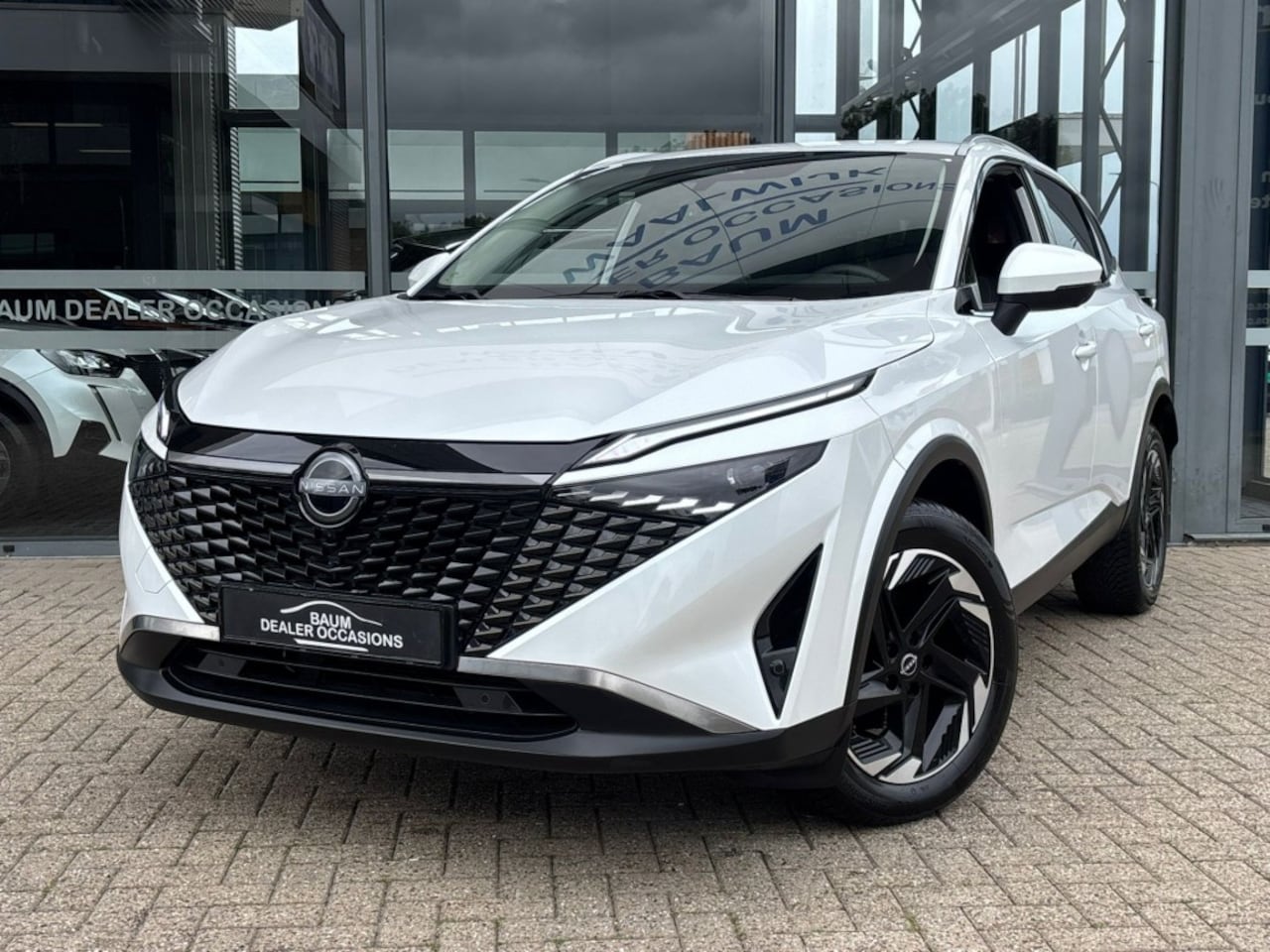 Nissan Qashqai - 1.3 MHEV X N-CONNECTA AUTOMAAT AIRCO NAVI WIDESCREEN CAMERA360GR. - AutoWereld.nl