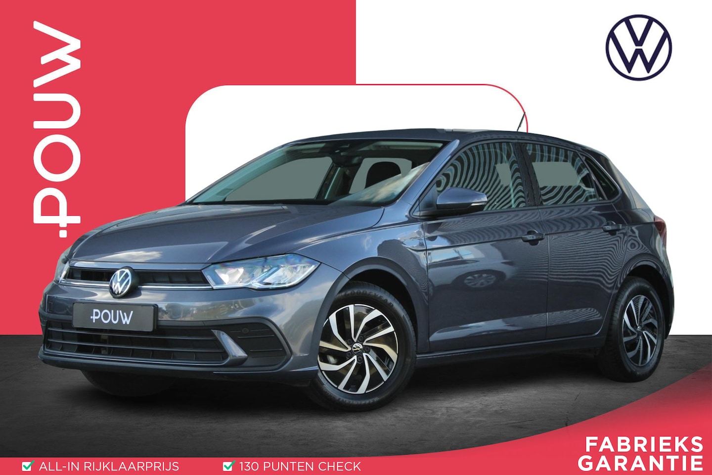 Volkswagen Polo - 1.0 TSI 95pk Life | Apple Carplay & Android Auto | Achteruitrijcamera | Cruise Control - AutoWereld.nl