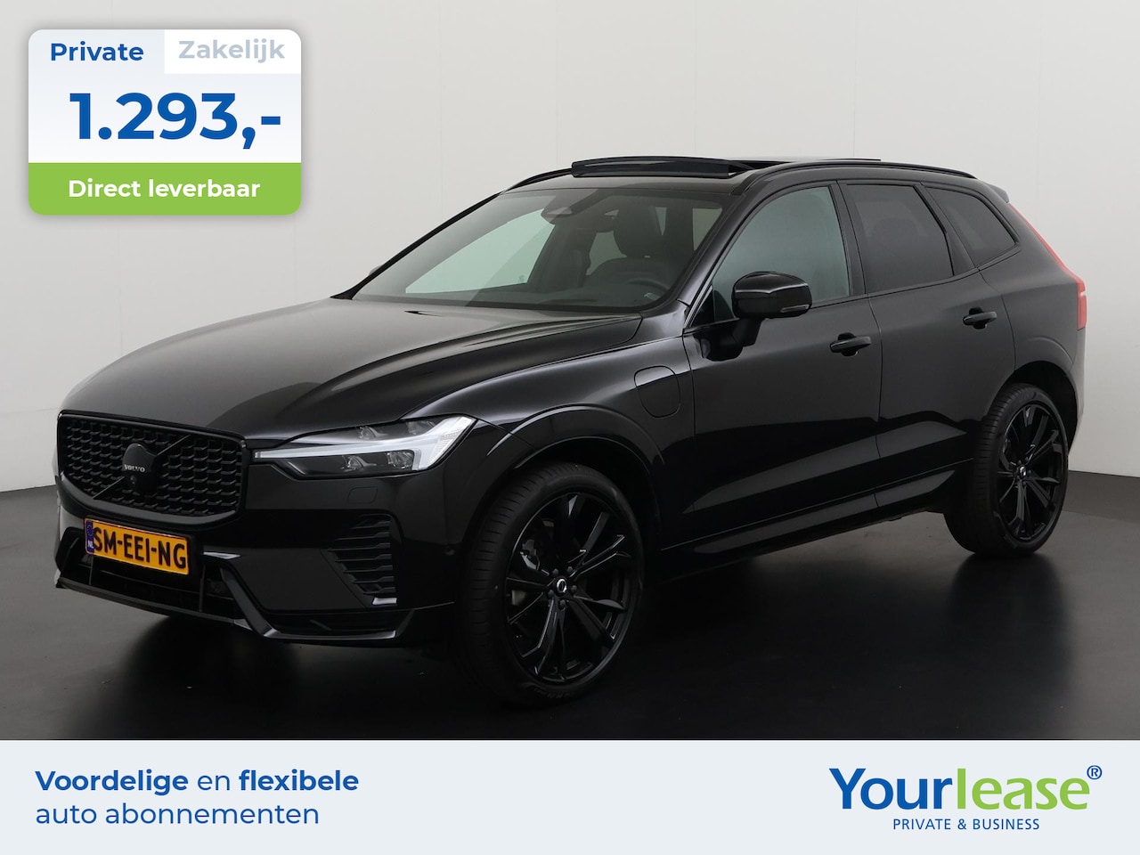 Volvo XC60 - 2.0 T6 Recharge AWD Ultimate Black Edition | All-in 1293,- Private Lease | Direct uit voor - AutoWereld.nl
