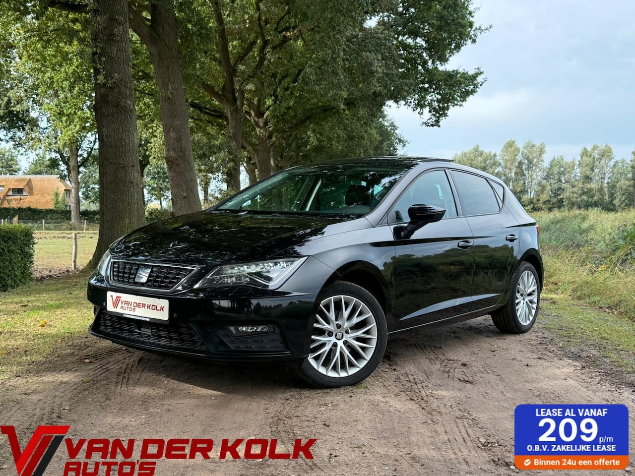 SEAT Leon - 1.2 TSI Style Panorama Camera CarPlay LED Navi Cruise - AutoWereld.nl