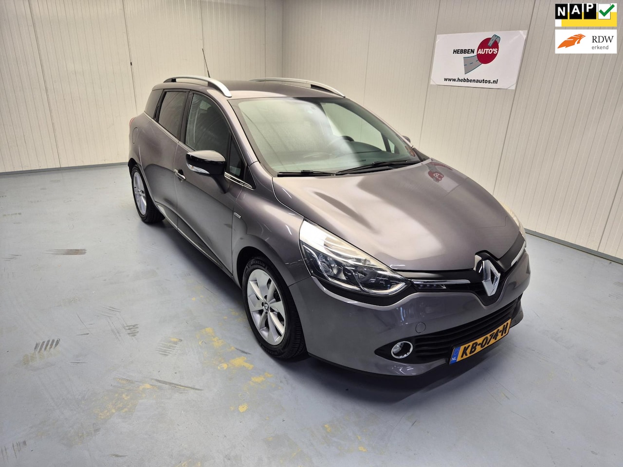 Renault Clio Estate - 0.9 TCe Limited Navi Airco Cruise Control Alu Velgen Pdc - AutoWereld.nl