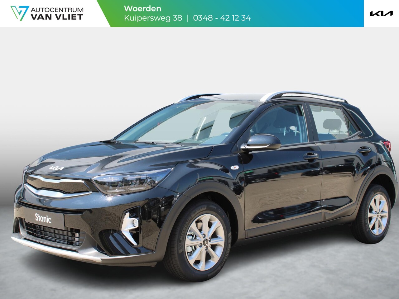 Kia Stonic - 1.0 T-GDi MHEV DynamicLine | Op voorraad | Navigatie | Carplay | Camera | Cruise | Airco - AutoWereld.nl
