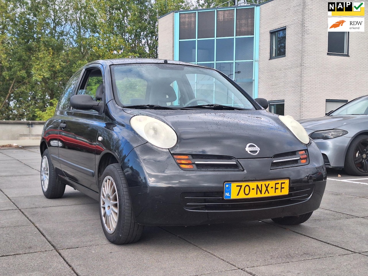 Nissan Micra - €1945,-1.2 Visia 79.000 kms Airco Nappas Apk INRUIL MOGELIJK - AutoWereld.nl