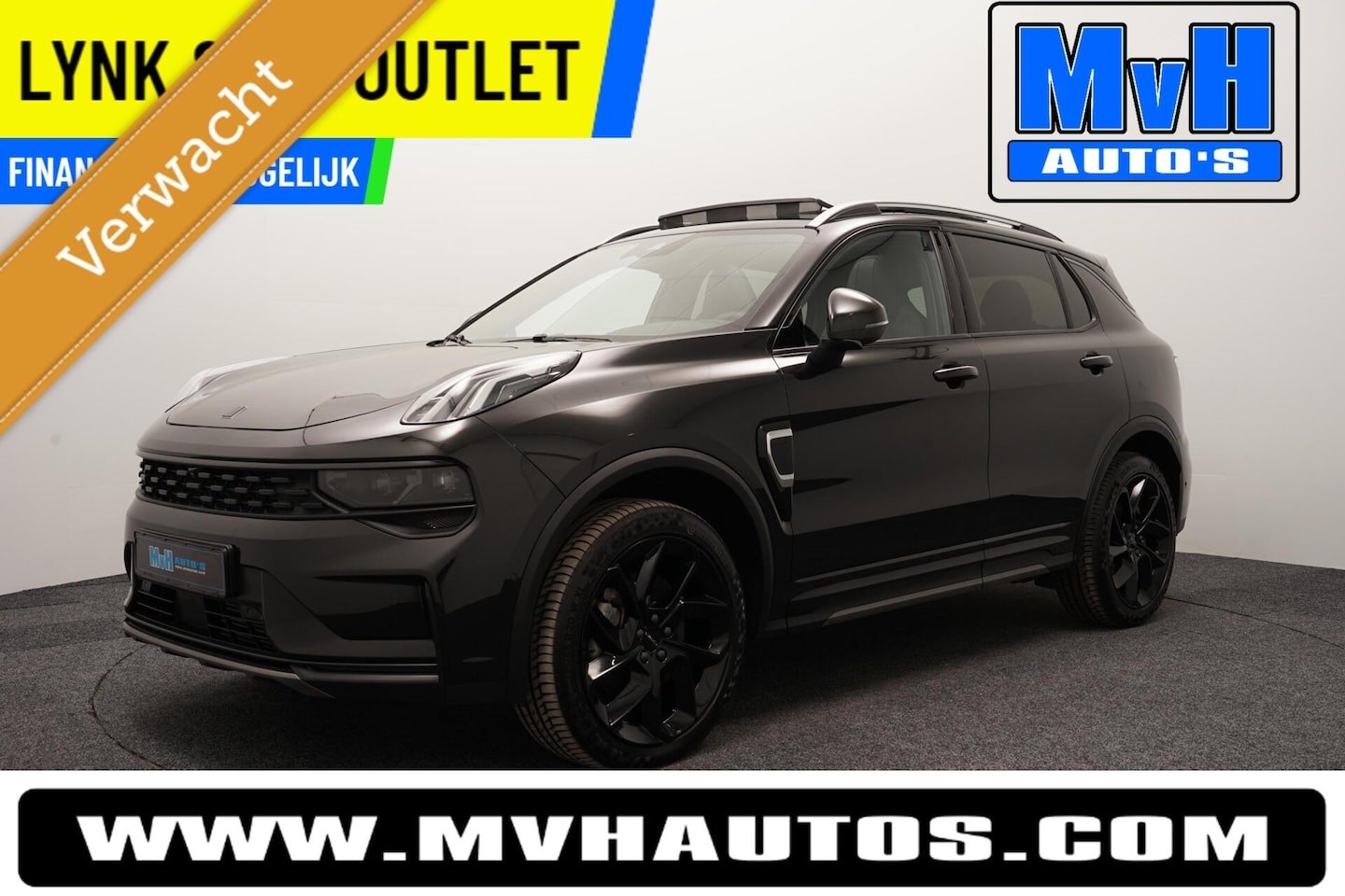 Lynk & Co 01 - 1.5 Hybride|FULL BLACK XXL|LEER|360°CAM|NAP - AutoWereld.nl