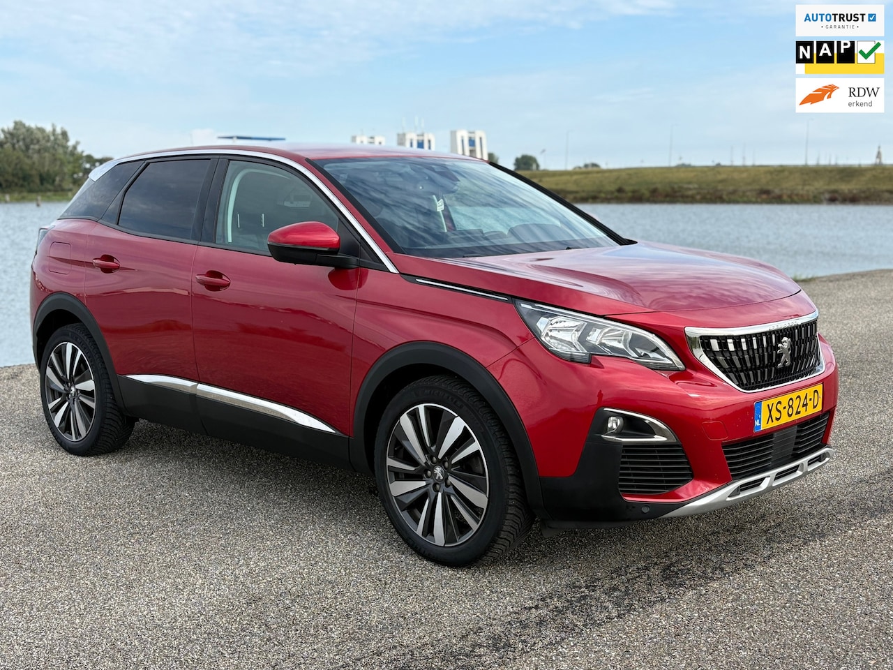 Peugeot 3008 - 1.2 PureTech Allure/3D virtual/ECC/Navi/NL/Nap/Keyless - AutoWereld.nl