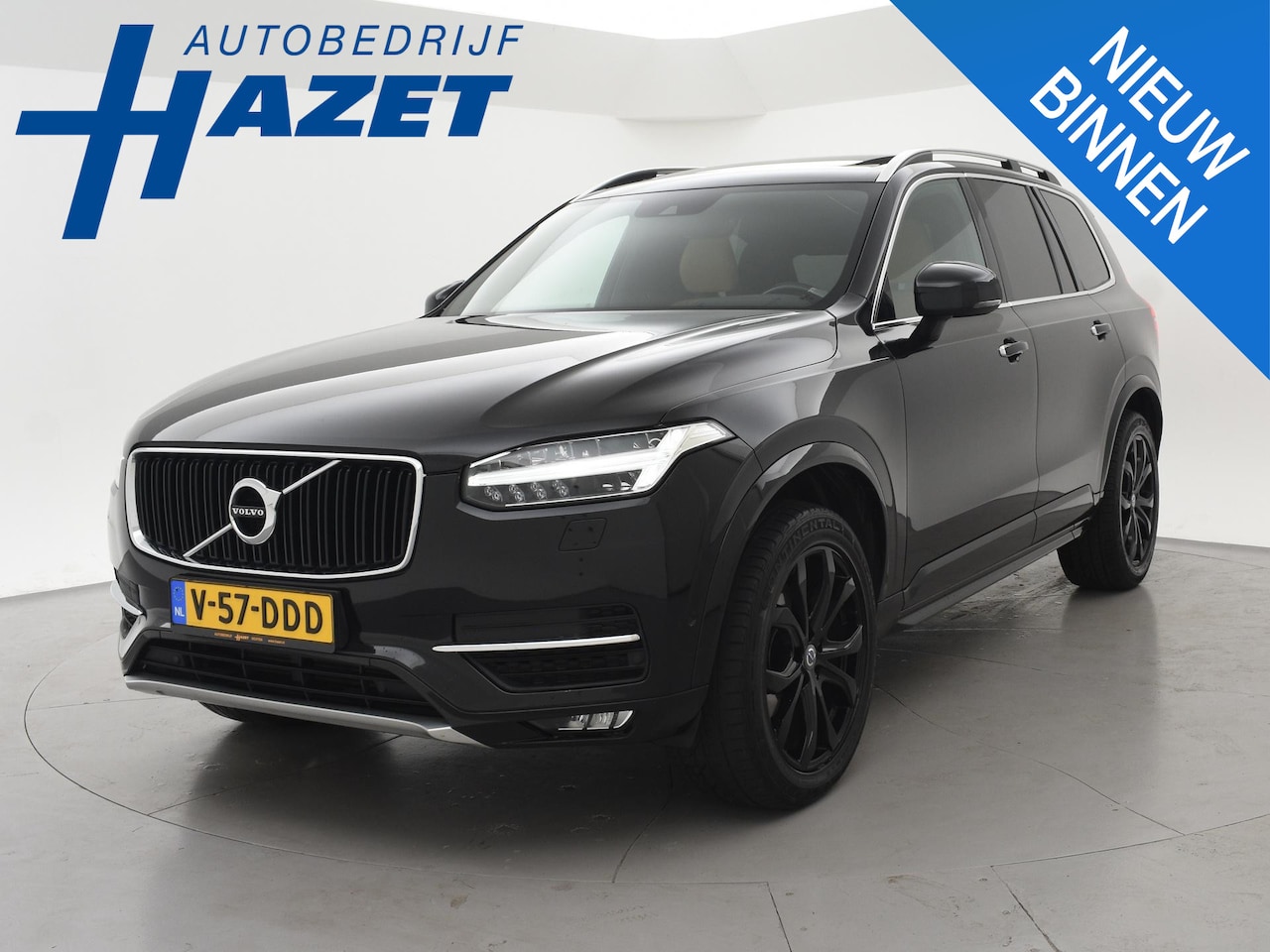 Volvo XC90 - 2.0 D5 AWD 235 PK POLESTAR GRIJS KENTEKEN *MARGE* + TREKHAAK | HEAD-UP | PANORAMA | LEDER - AutoWereld.nl