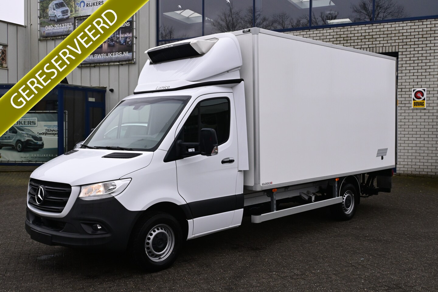Mercedes-Benz Sprinter - 317 CDI L3 Koel Vries Bakwagen met laadklep Thermo King V-500 Max, D/N Koeling Laadklep - AutoWereld.nl