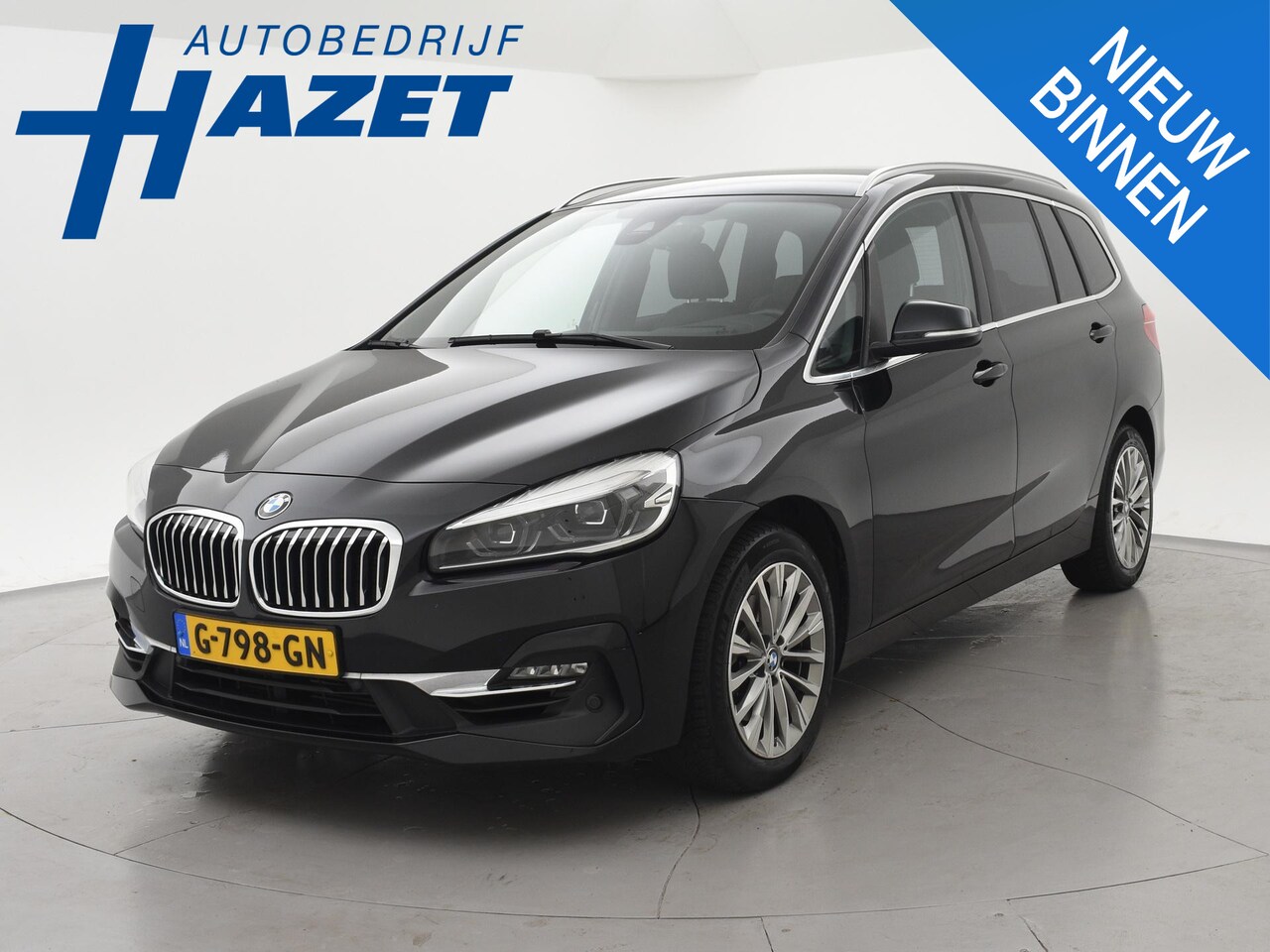 BMW 2-serie Gran Tourer - 218i 7-PERS HIGH EXECUTIVE AUT. + HEAD-UP | LEDER | AFN. TREKHAAK | CAMERA | STOELVERW. - AutoWereld.nl