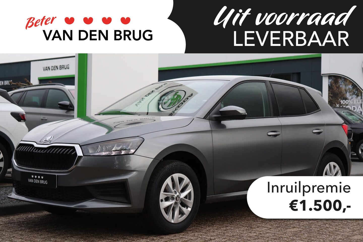 Skoda Fabia - Selection 1.0 TSI 70 kW / 95 PK Hatchback 5 versn. | Private lease €441,- - AutoWereld.nl