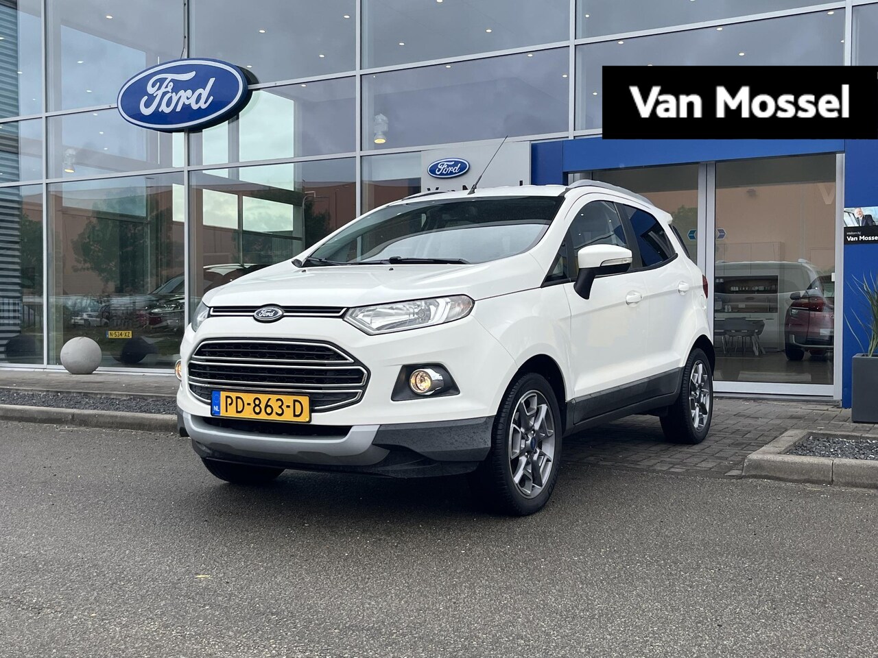 Ford EcoSport - 1.0 EcoBoost Titanium | Climate Control | Parkeersensoren Achter | Stoelverwarming Voorsto - AutoWereld.nl