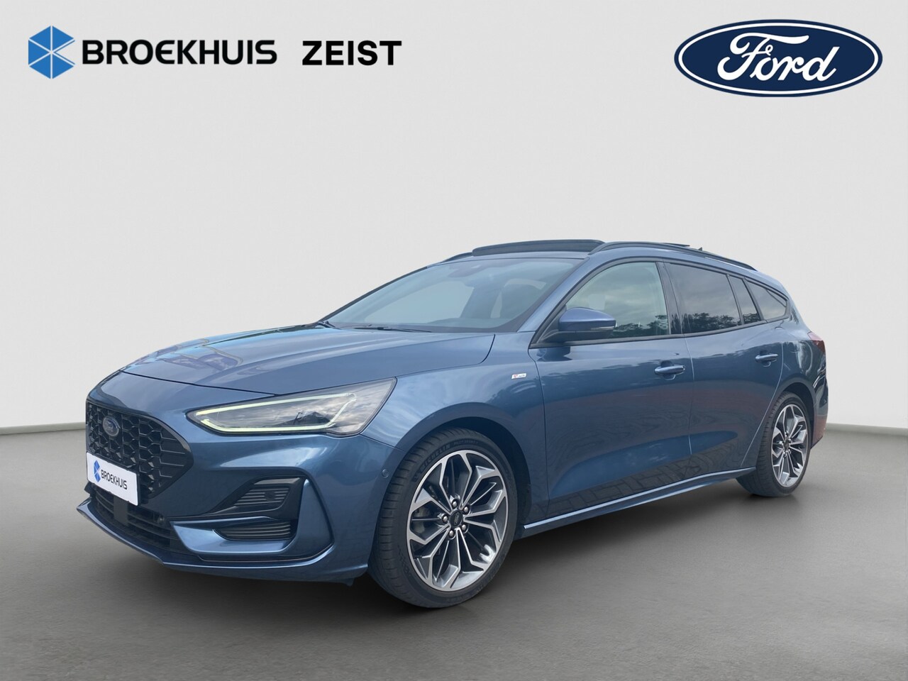 Ford Focus Wagon - 1.0 155pk Hybrid ST Line AUTOMAAT | Nieuw model | Panoramadak | 18'' | Full LED | Dodehoek - AutoWereld.nl