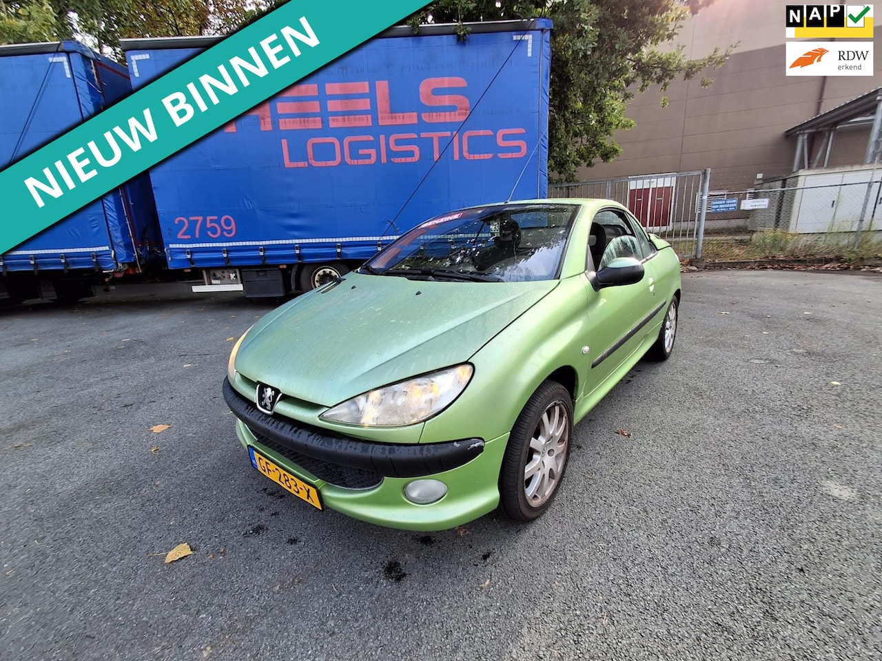 Peugeot 206 CC - 1.6-16V LEUKE AUTO RIJDT EN SCHAKELT GOED - AutoWereld.nl