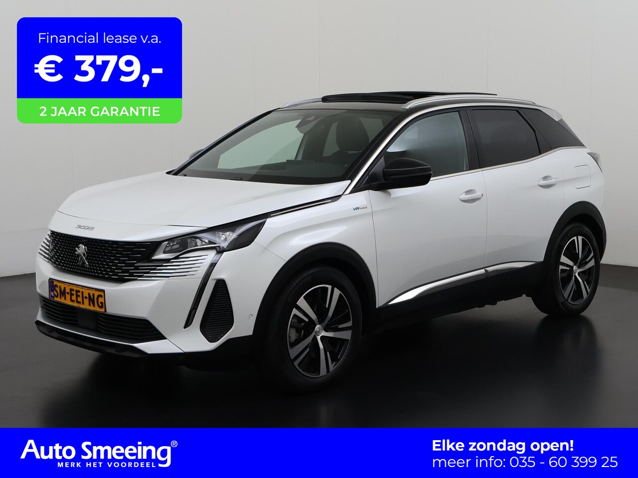 Peugeot 3008 - 1.6 HYbrid 225 GT Line | Leder | Panoramadak | Plug-In | Zondag Open! - AutoWereld.nl