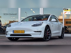 Tesla Model 3 - Performance AWD 75 kWh SOH 93% 1e Eigenaar FSD comp Mooi