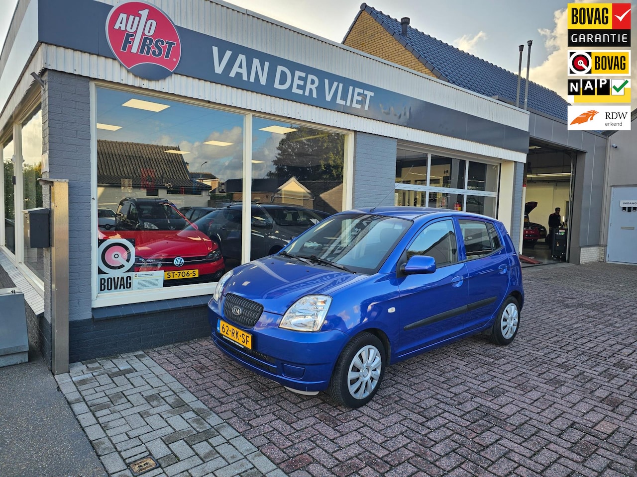 Kia Picanto - 1.0 LXE Rijklaar !! inclusief beurt nieuwe apk en distributie - AutoWereld.nl
