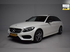 Mercedes-Benz C-klasse Estate - 200 2.0L 184PK AUT AMG Premium NAP / LEER / CAMERA / EL.TREKHAAK / CARPLAY / SFEERVERLICHT