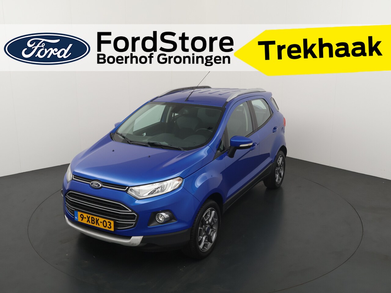 Ford EcoSport - EcoBoost 125PK Titanium | Trekhaak I Climate control I Cruise I 17" LMV | - AutoWereld.nl