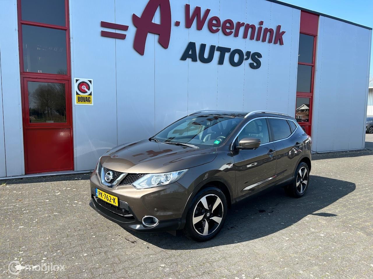 Nissan Qashqai - 1.2 Tekna 18 inch Pannodak Camera Leder - AutoWereld.nl