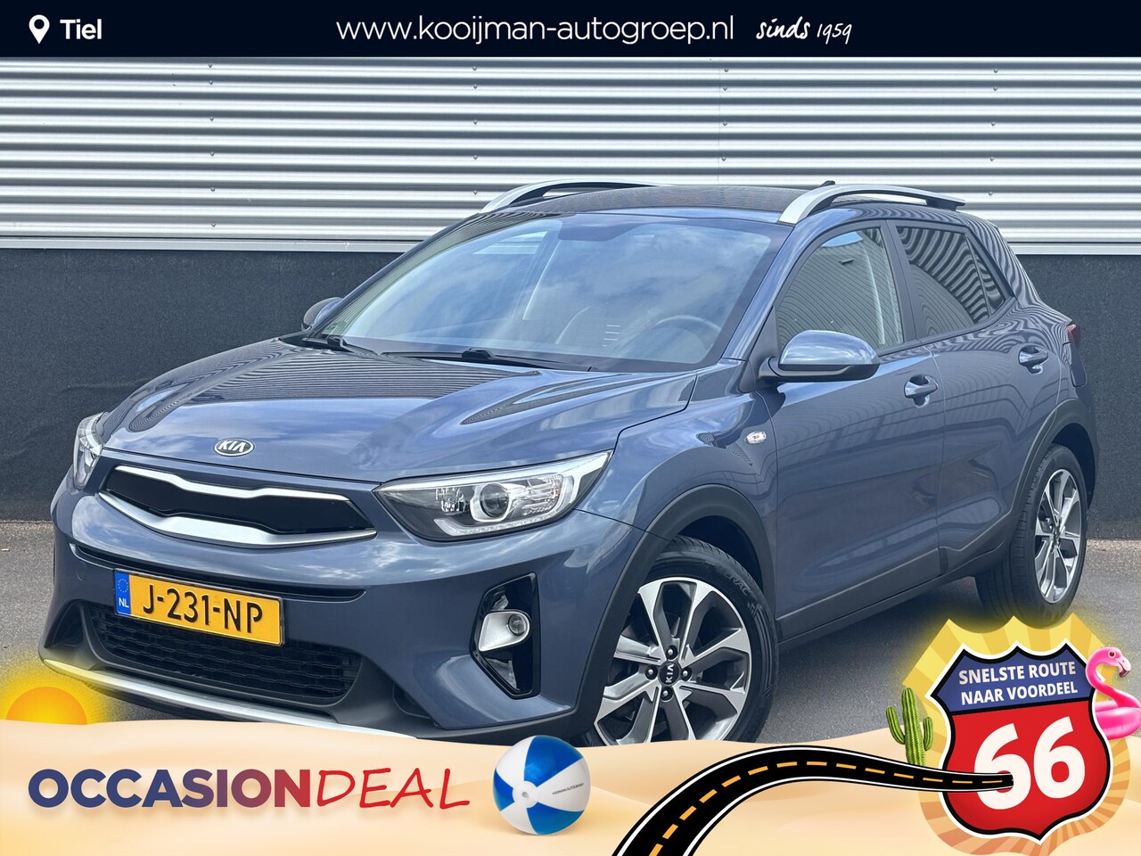 Kia Stonic - 1.0 T-GDi Sports Edition Nieuw geleverd, Dealer onderhouden, Achteruitrij camera, Apple Ca - AutoWereld.nl