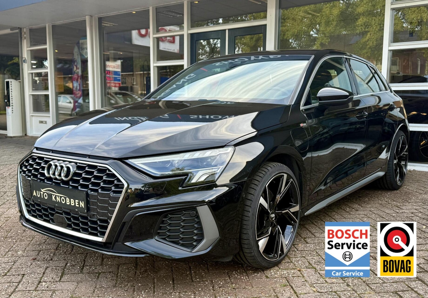 Audi A3 Sportback - 40 TFSI E S Line Competition, Led, Navi, Leer, Lm.. - AutoWereld.nl