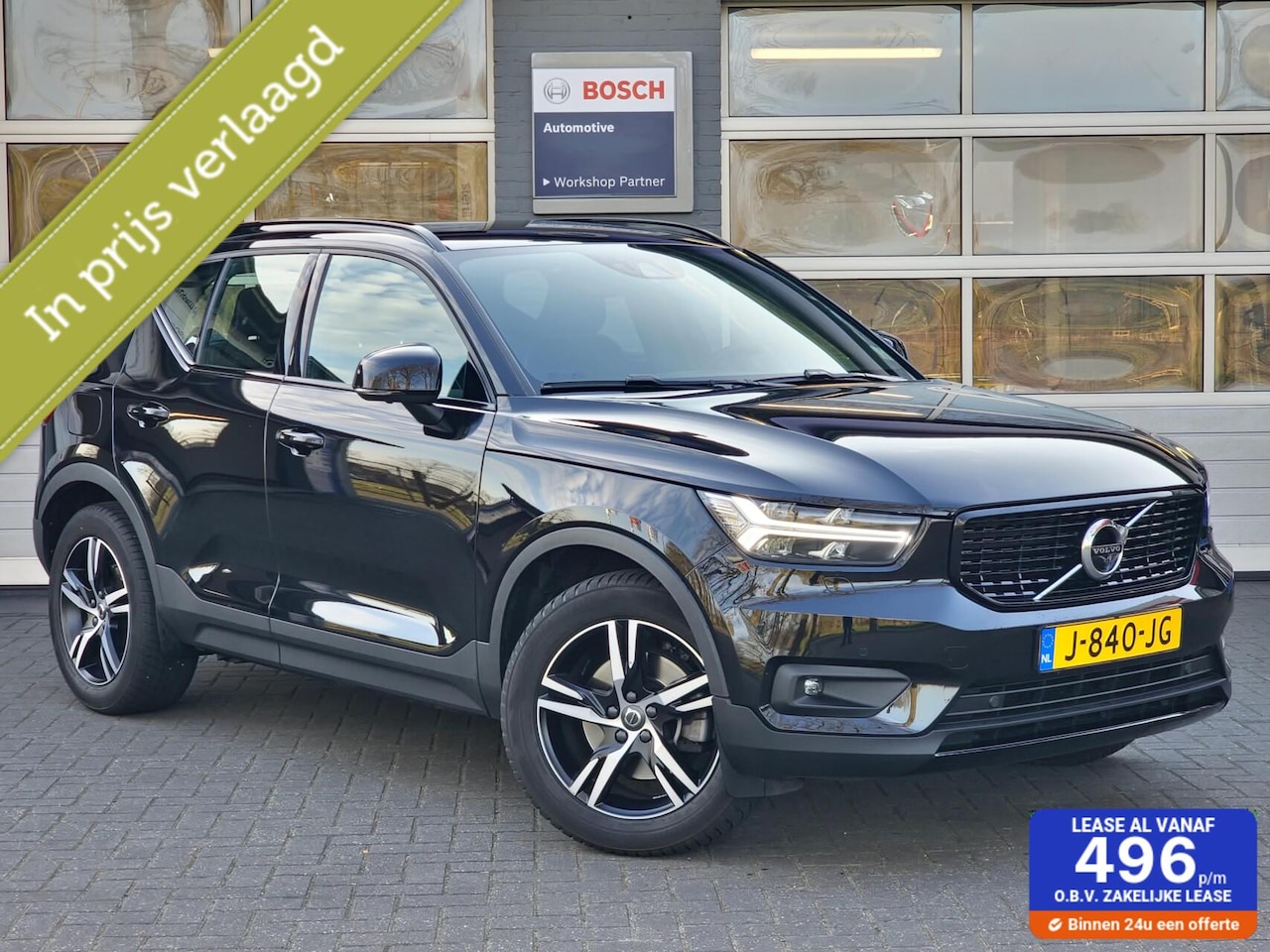 Volvo XC40 - 2.0 B4 R-Design 208PK|ACC|Clima|trekhaak|LED|360'Camera| - AutoWereld.nl