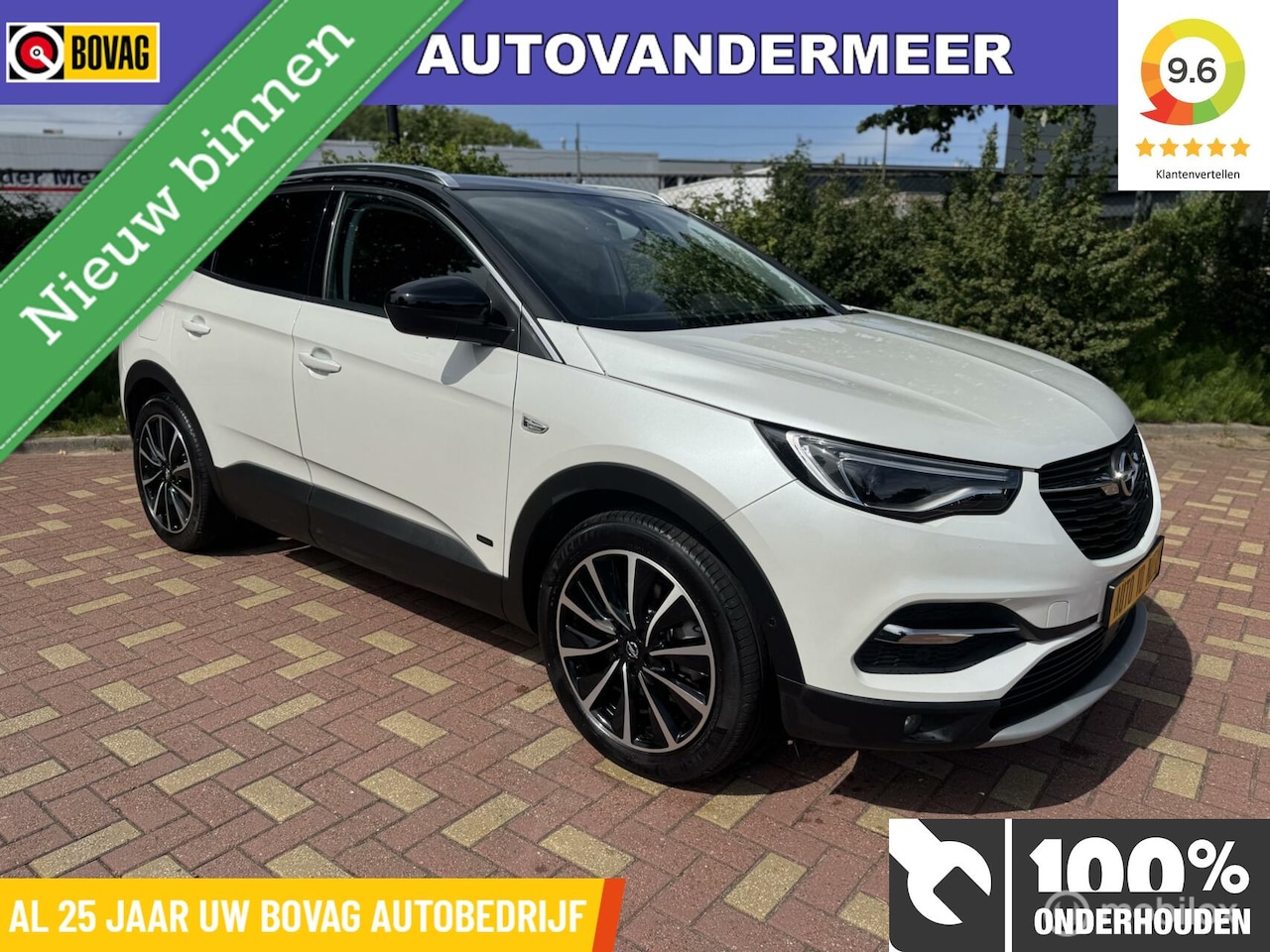 Opel Grandland X - 1.6 Turbo Hybrid Ultimate / Bomvol - AutoWereld.nl