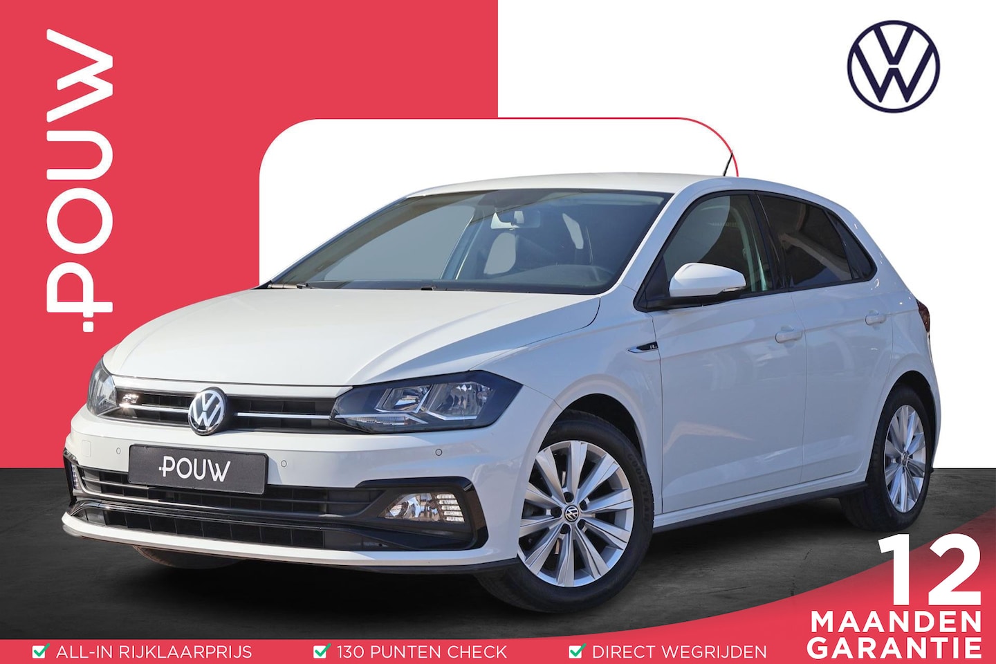 Volkswagen Polo - 1.0 TSI 95pk Highline R-line | Navigatie | PDC | Adaptive Cruise Control | Android Auto/Ap - AutoWereld.nl